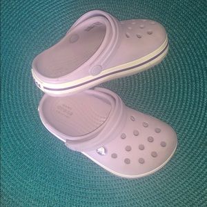 Lavender Crocs